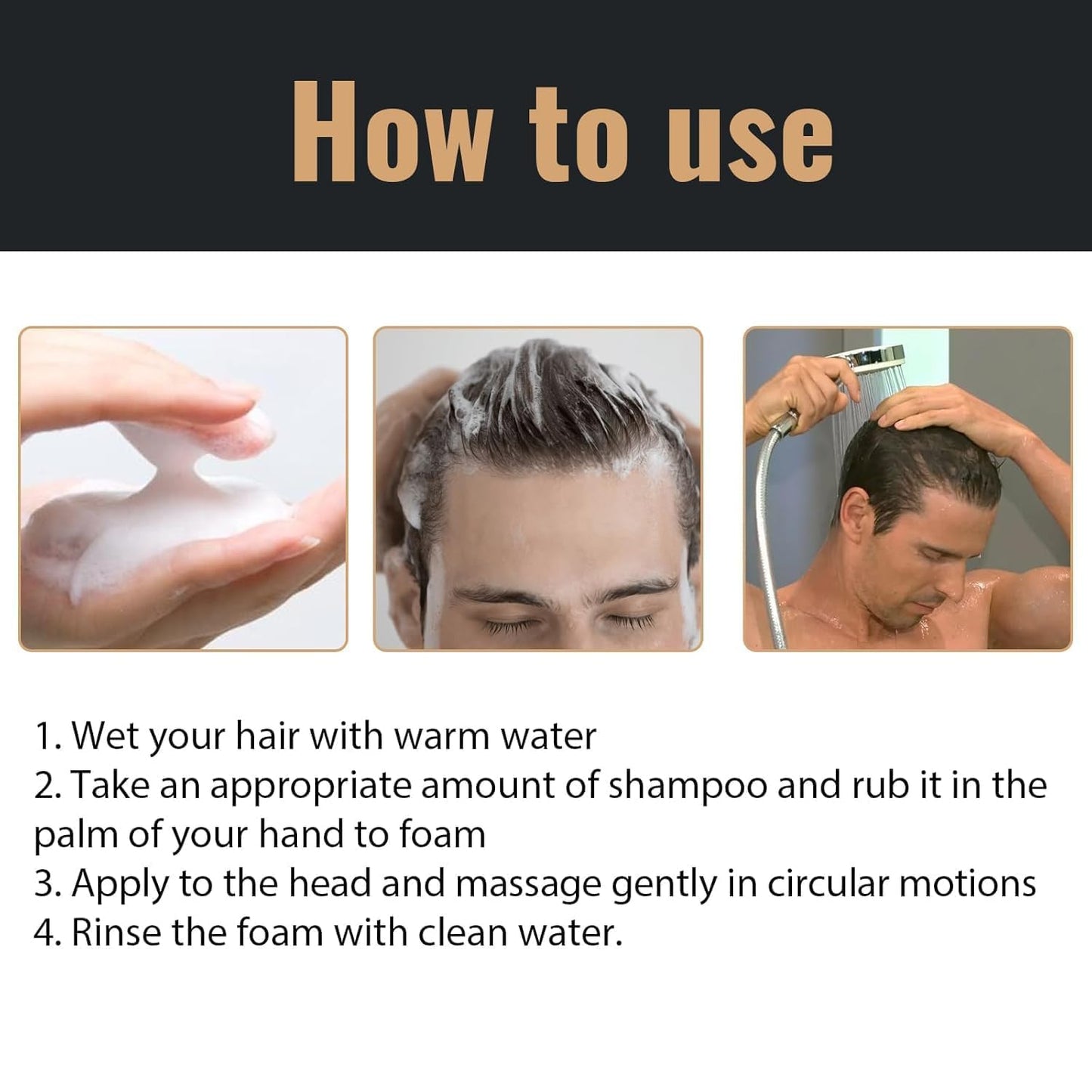Spatan Root Activator Shampoo, Spatan Hair Growth Shampoo for Men & Women, Natural Formula for Thicker, Stronger, and Healthier Hair - Nourishing Repairing Hair Loss & Scalp Health