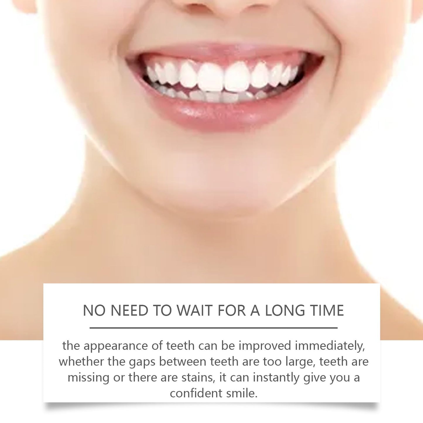 Silicone Denture Reline Kit for Men and Women Fake Teeth Natural Shade Soft Denture Reline Kit Make Teeth More Neat