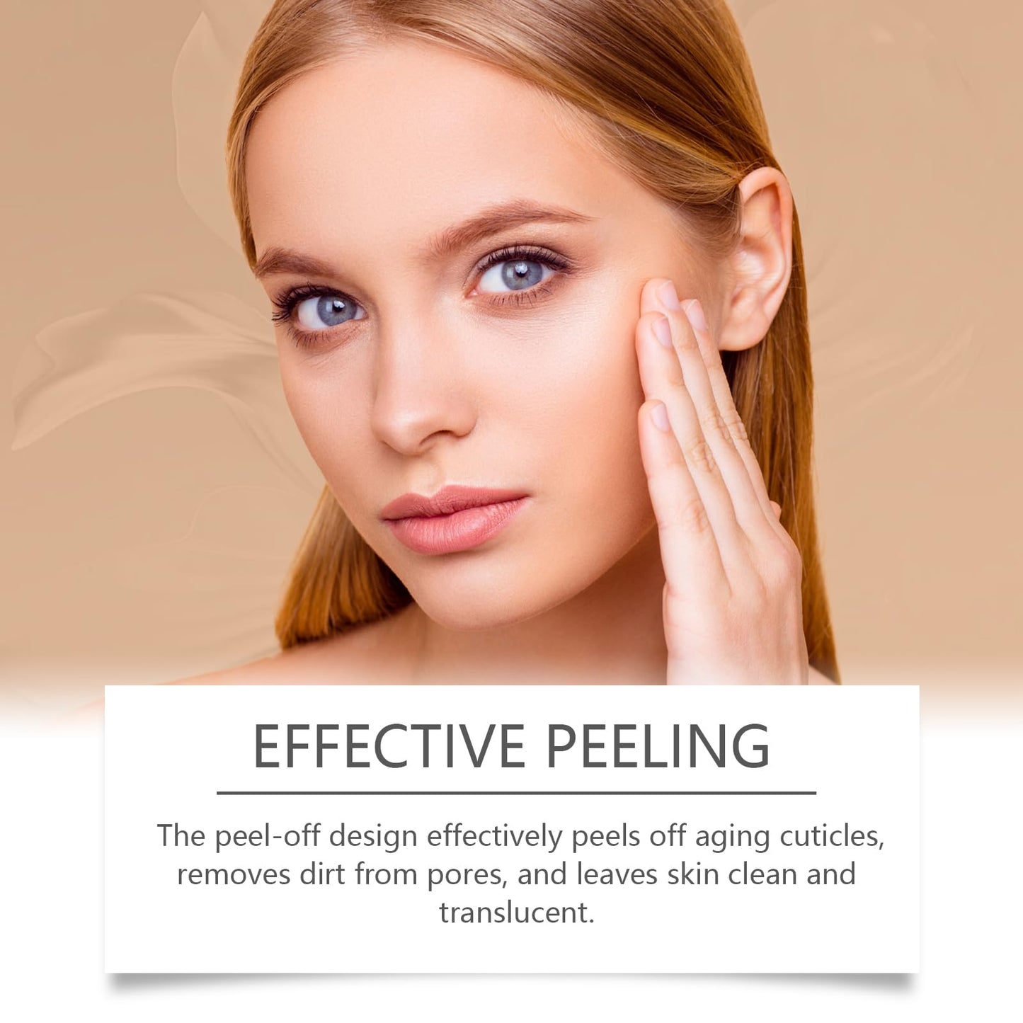 Collagen Glow Mask, Nourishing Collagen Peel off Mask Overnight, Collagen Peeling and Tearing Facial Mask for Women