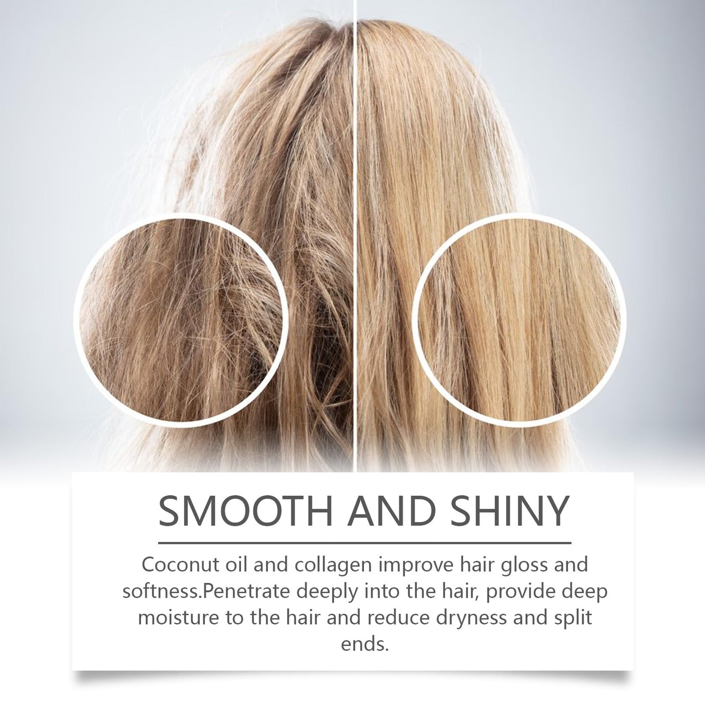 Rice Water Shampoo and Conditioner Hair Growth Shampoo Nourishing Hair Care Combo Set Strengthen Fuller Hair Anti Dryness and Damage for Women Men Thinning Fine Hair