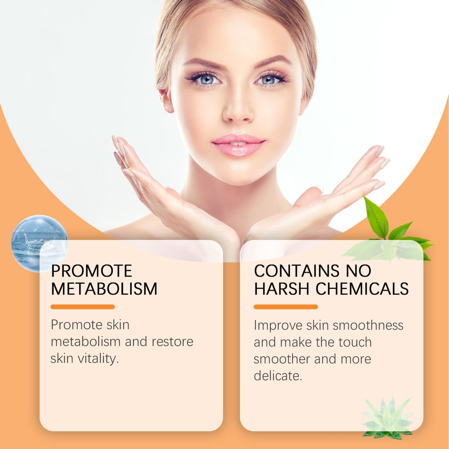 Vitamin C Gentle Face Scrub Exfoliating Face Wash for Blackheads, Pore Dirt & Dark Spots for All Skin Types - Softens & Smooths Skin with Vitamin C, Aloe Vera and Green Tea Extract