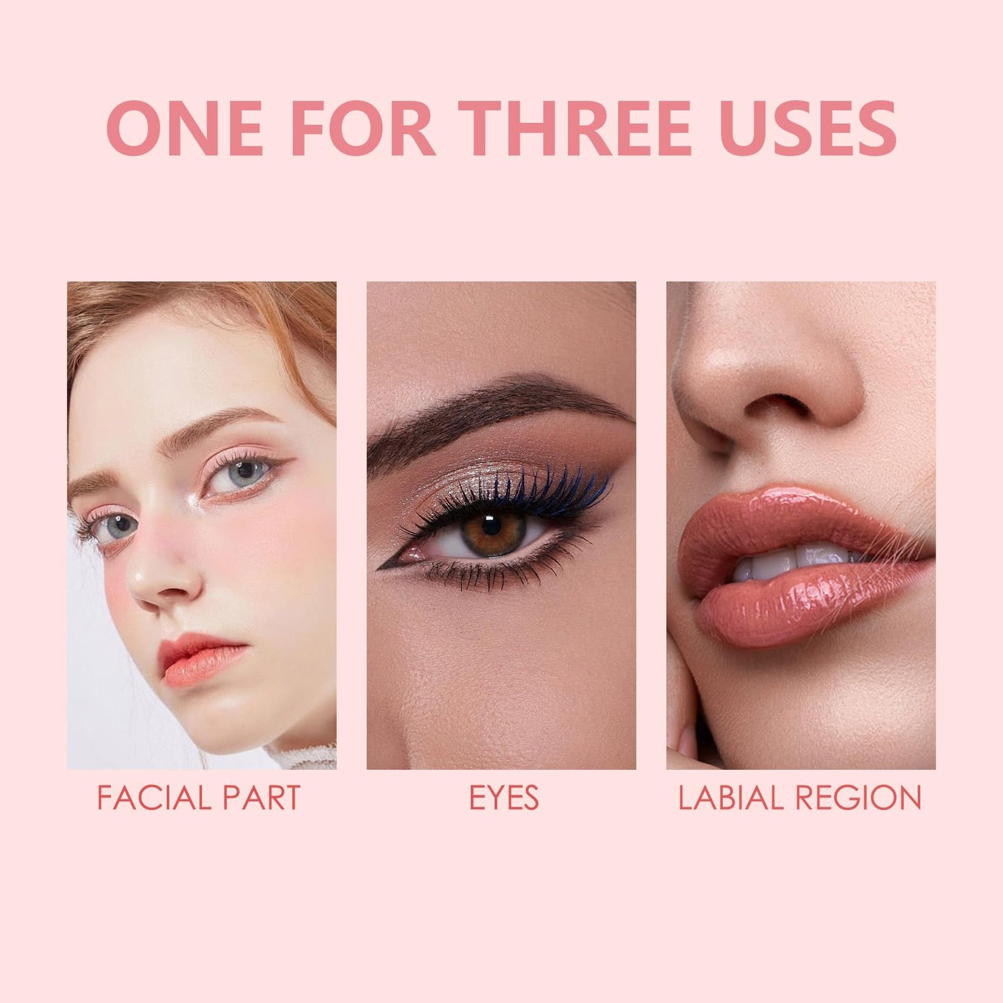 EELHOE 4 PCS Jelly Tint blush Stick, Multi-Use Cooling Water Jelly Tint, Moisturizing Natural Lip and Cheek Stain Stick, Clear Glossy Lip Gloss Waterproof, Longlasting, Non-Stick, Vivid Color (4PCS)