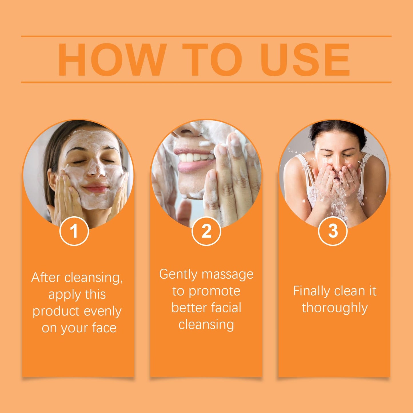 Vitamin C Gentle Face Scrub Exfoliating Face Wash for Blackheads, Pore Dirt & Dark Spots for All Skin Types - Softens & Smooths Skin with Vitamin C, Aloe Vera and Green Tea Extract