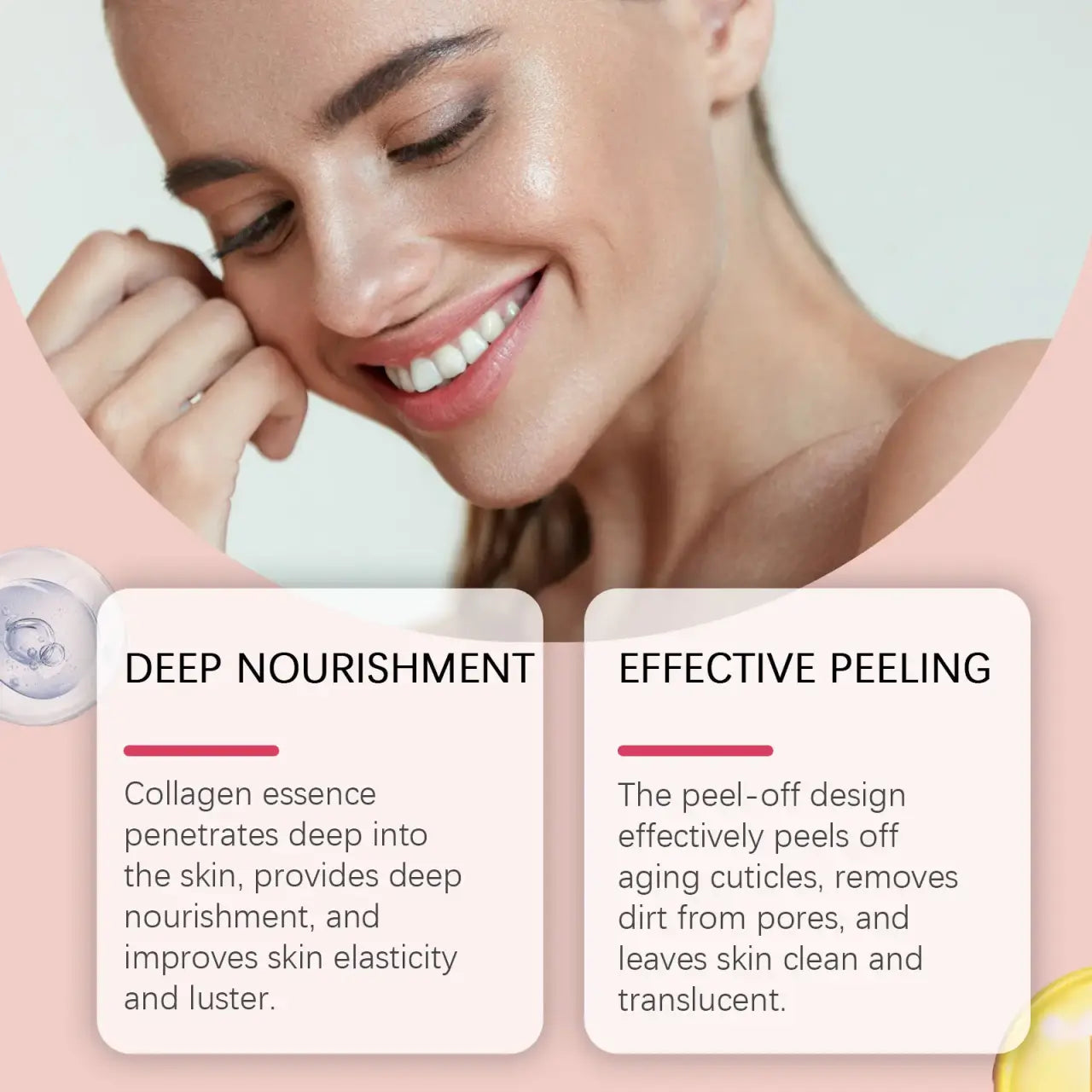 HOYGI Mascarilla Facial de Colágeno