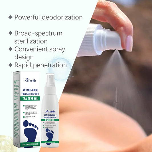 Ximonth Foot Care Agent Foot drying deodorizer Heel moisturizing deodorizer