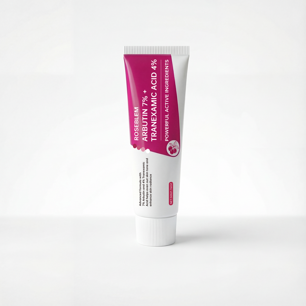 ROSEBLEM Brightening Treatment with 7% Arbutin & 4% Tranexamic Acid-50g