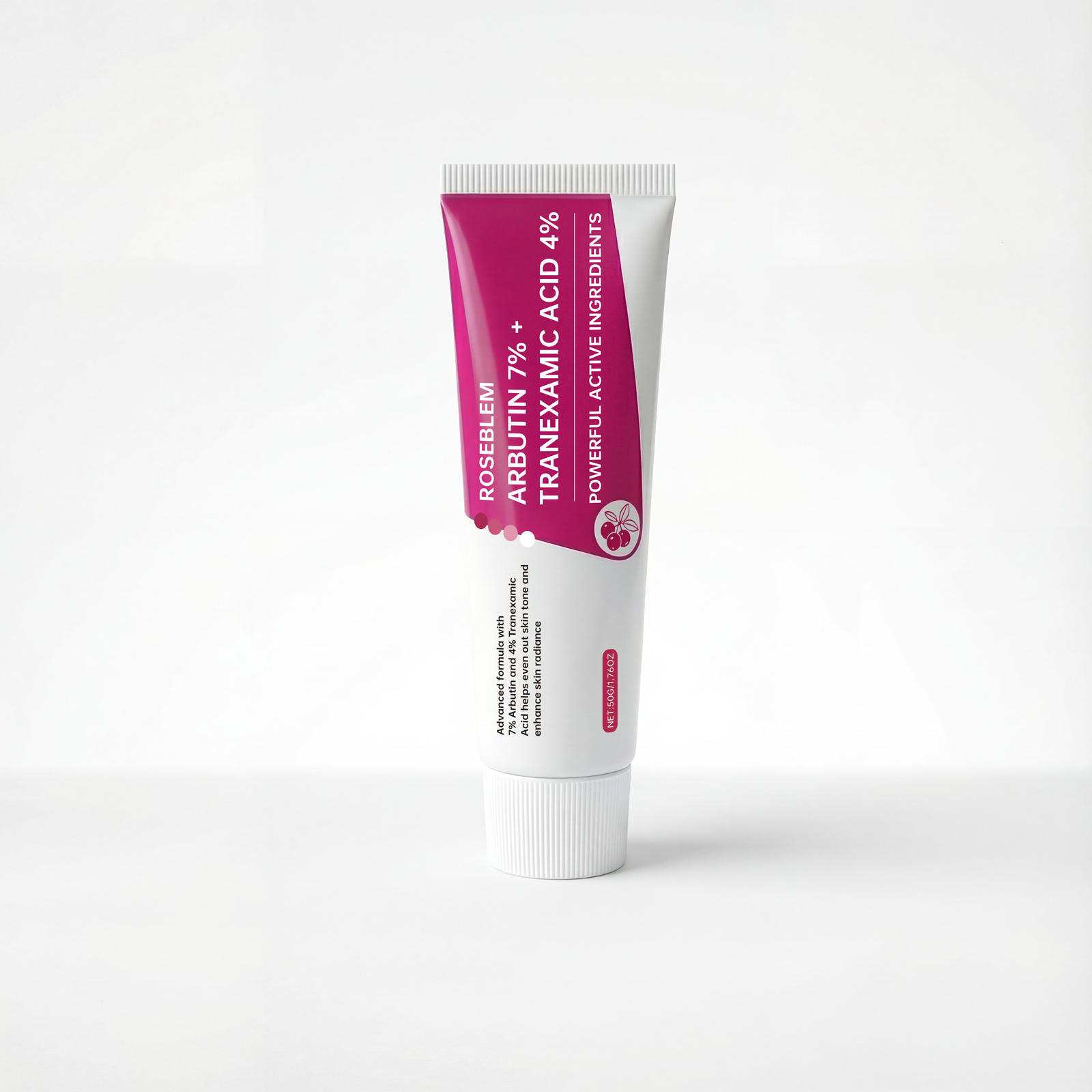 ROSEBLEM Brightening Treatment with 7% Arbutin & 4% Tranexamic Acid-50g