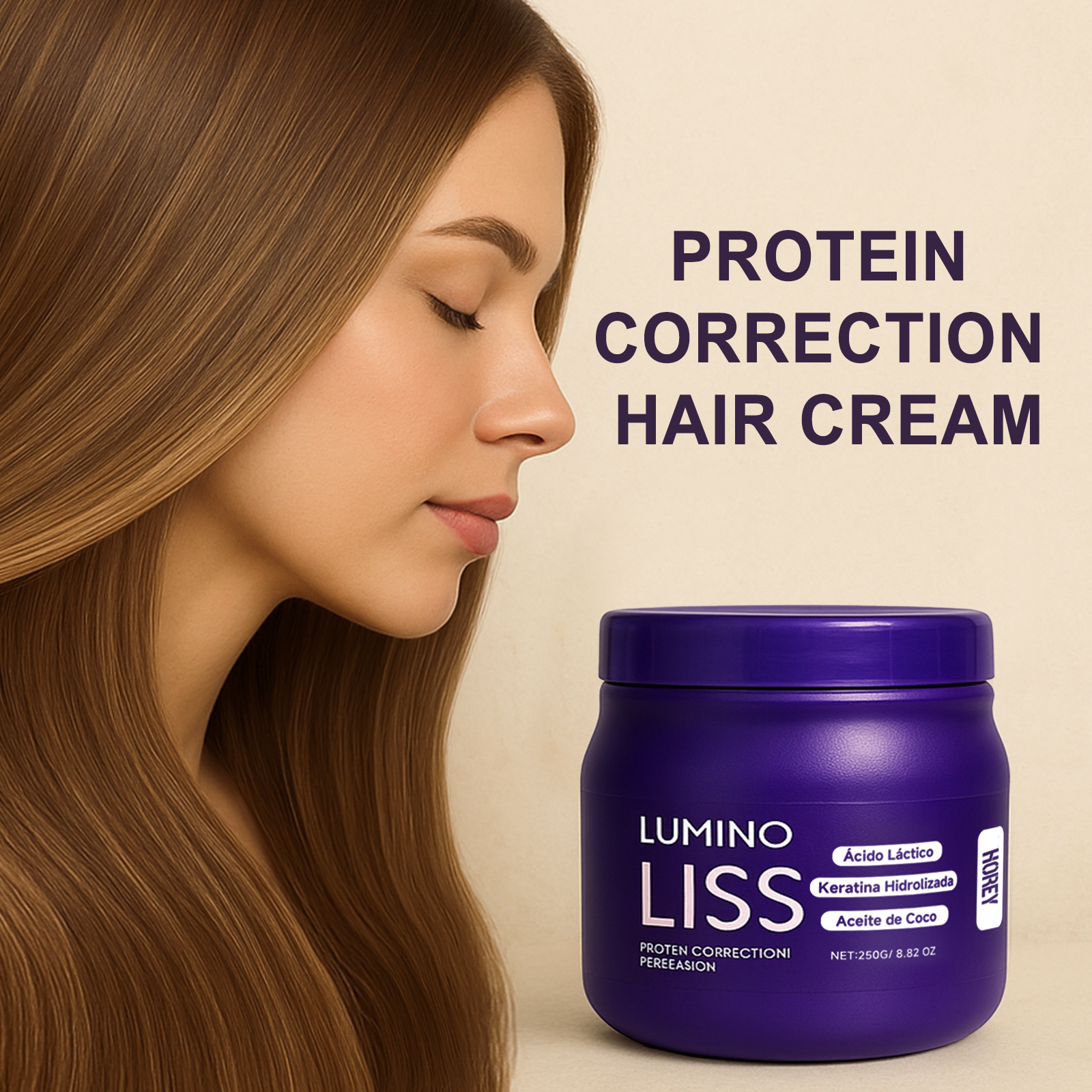LUMINO LISS Protein Correction Hair Cream – 250g