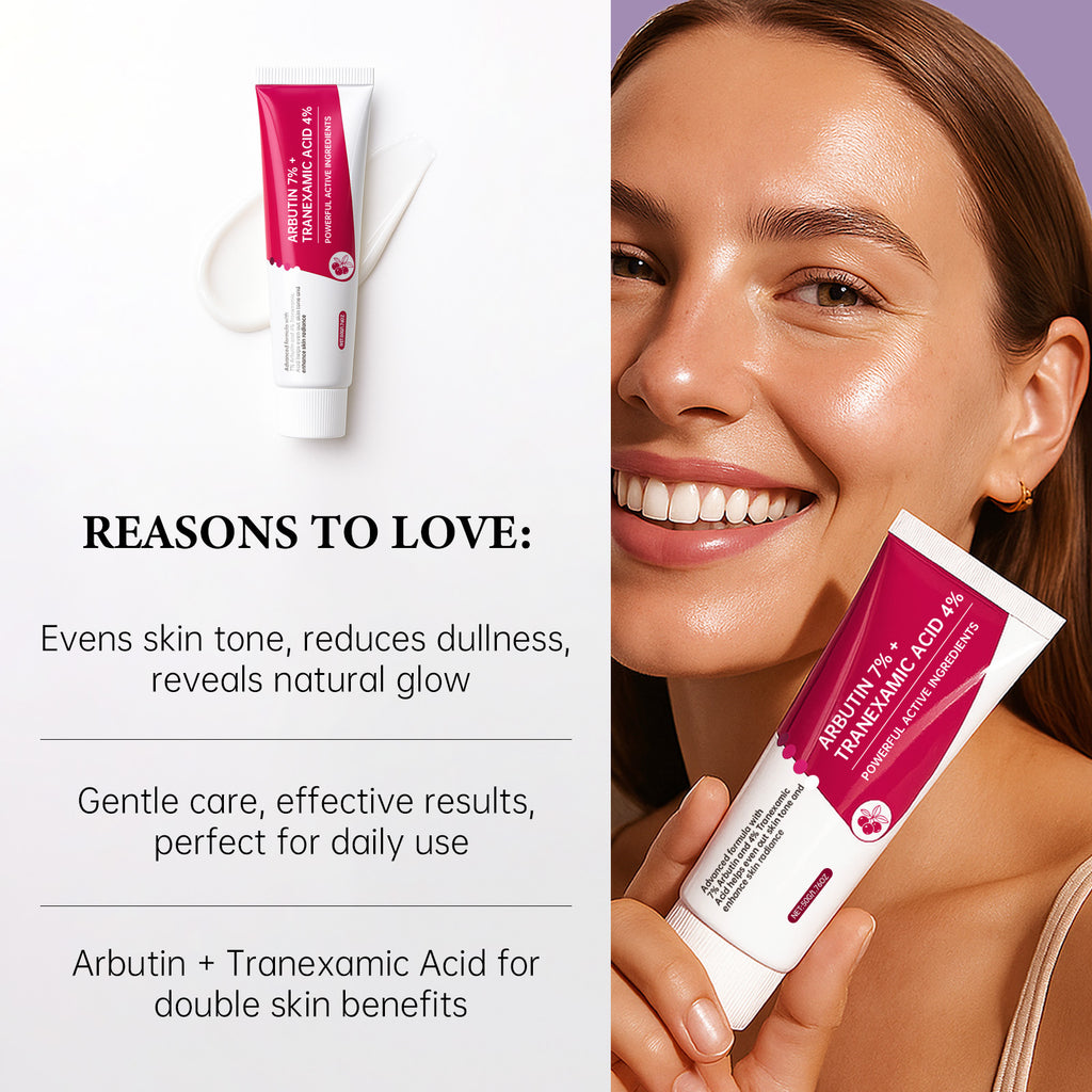 ROSEBLEM Brightening Treatment with 7% Arbutin & 4% Tranexamic Acid-50g