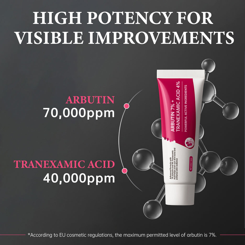 ROSEBLEM Brightening Treatment with 7% Arbutin & 4% Tranexamic Acid-50g