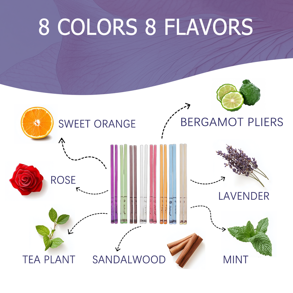 Natural Ear Candle Kit – 16pc Relaxing Aromatherapy Set for Gentle Ear Cleaning