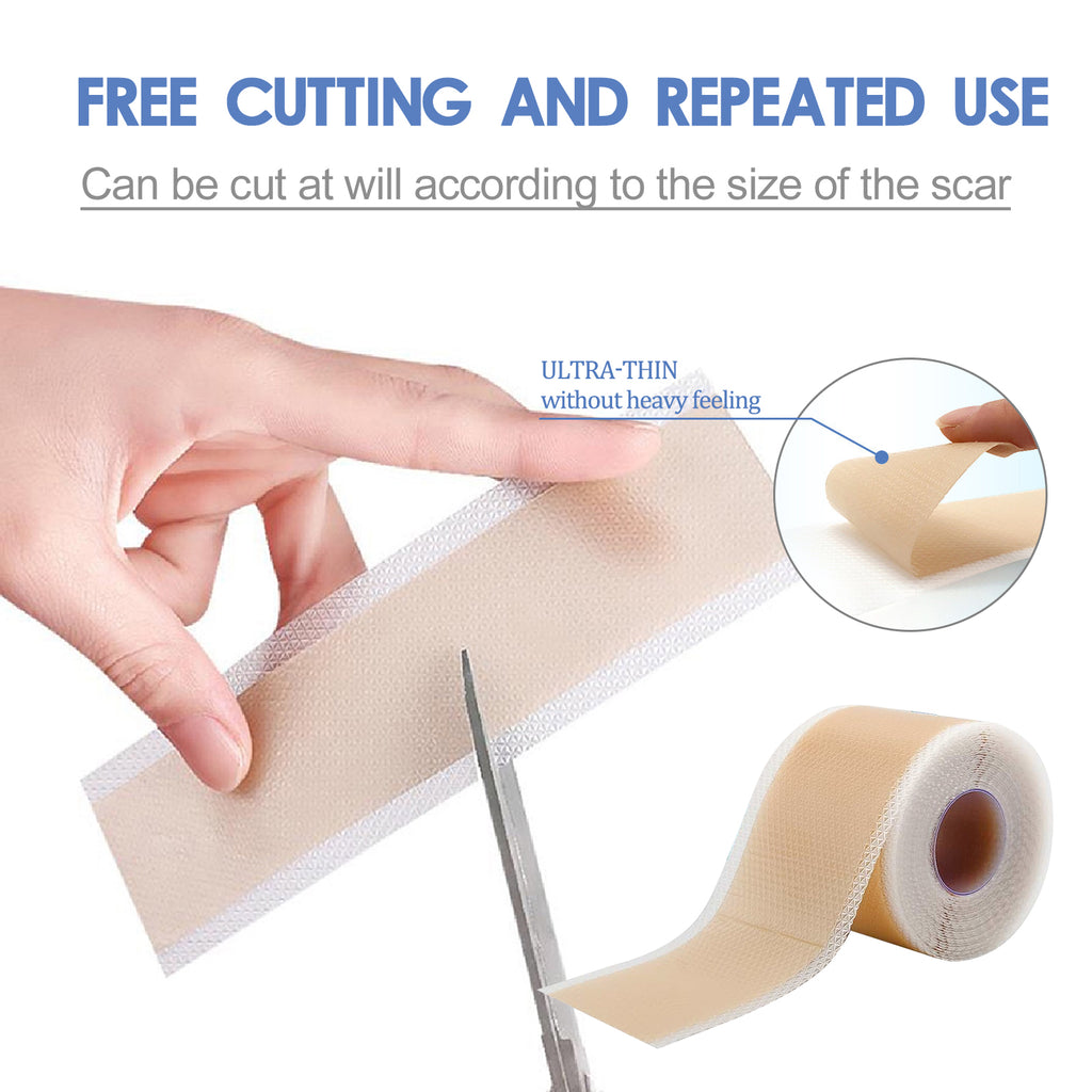 MediPatch Silicone Scar Sheets – Doctor-Tested, Invisible Healing for Surgery, Acne & Burn Scars