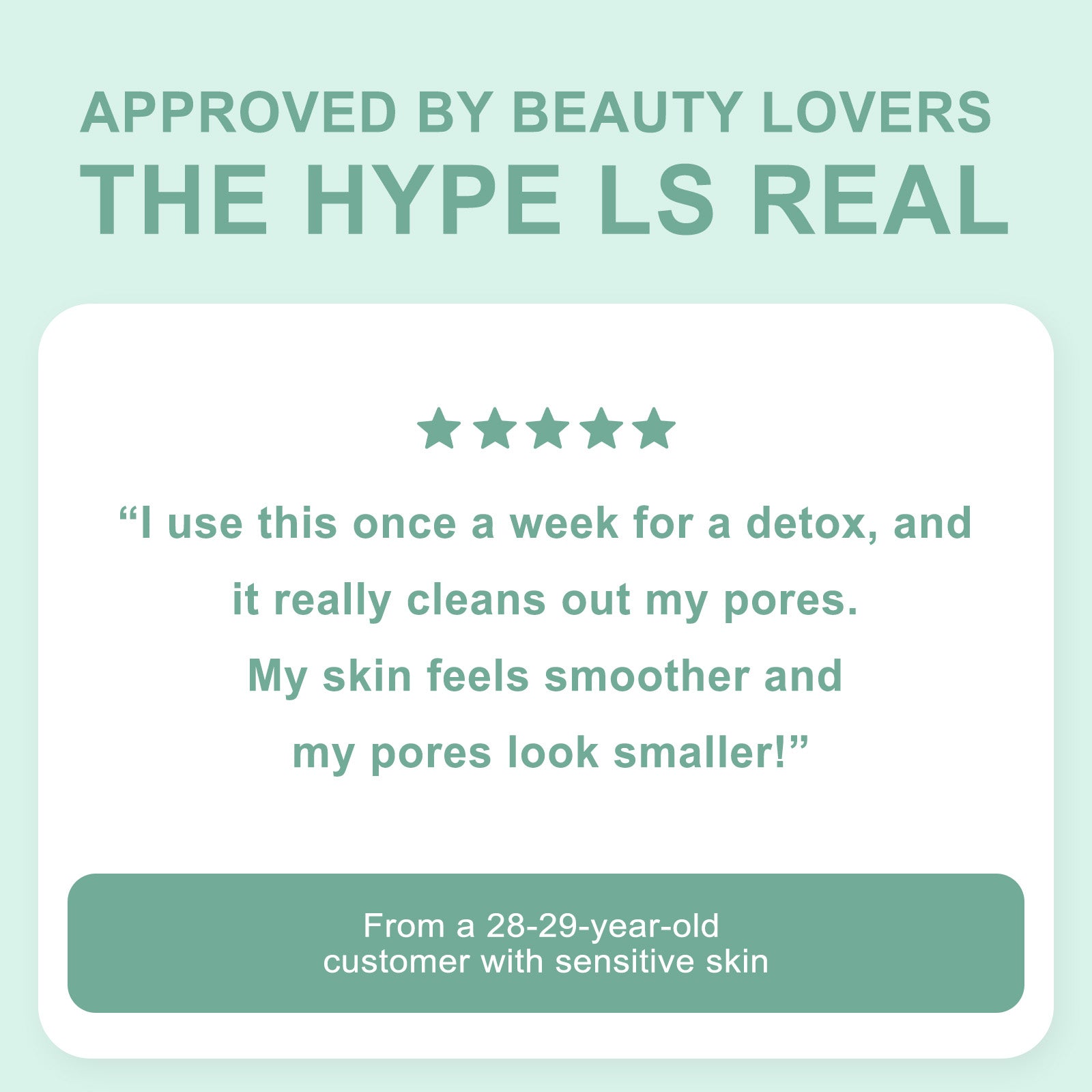 ROSEBLEM™-HOLY BASIL CARBONATED BUBBLED MASK 100g