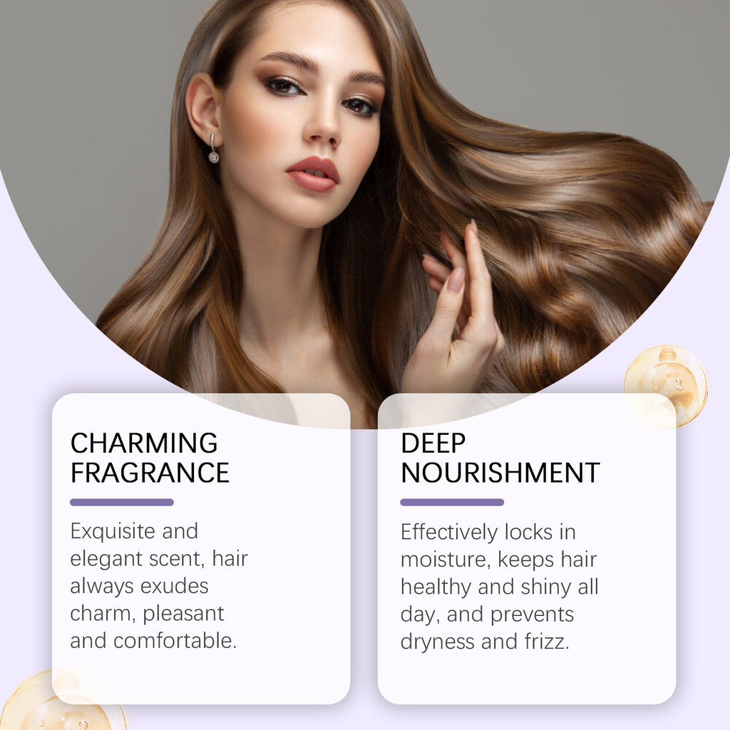 BELIROS Nourishing Fragrance Hair Oil – All-in-One Shine, Moisture & Scent for Frizzy-1.5ml*40