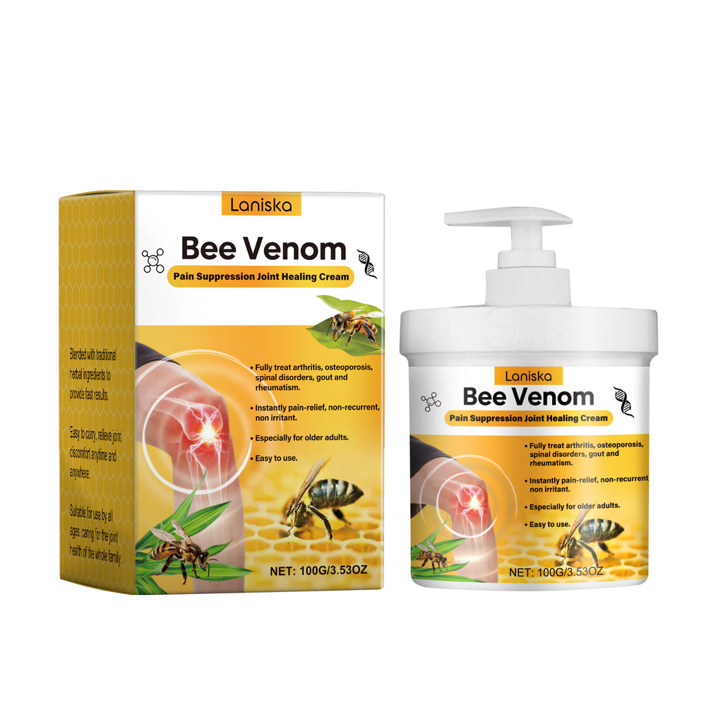 Lonisko Bee Venom Joint Pain Relief Cream – Fast-Acting Formula for Arthritis-100g