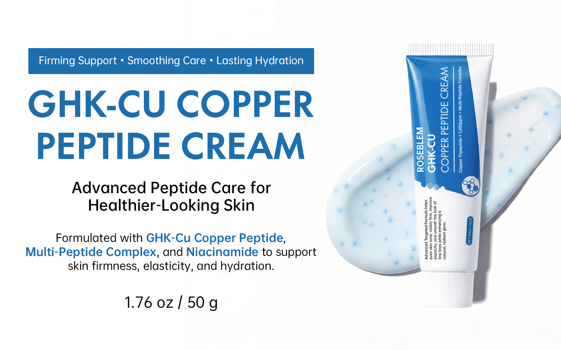GHK-CU Copper Peptide Cream
